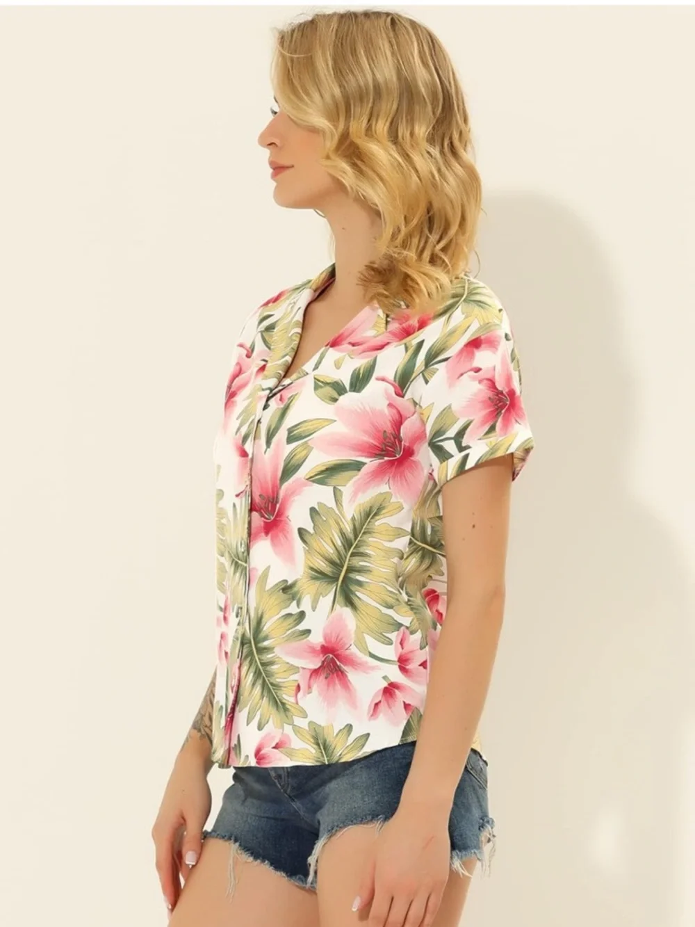 Tropical Print Shirt